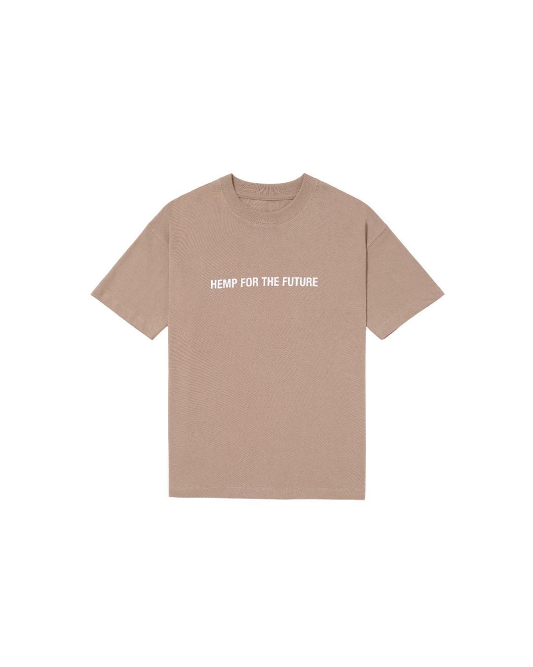 Beige HEMP FOR THE FUTURE Tee