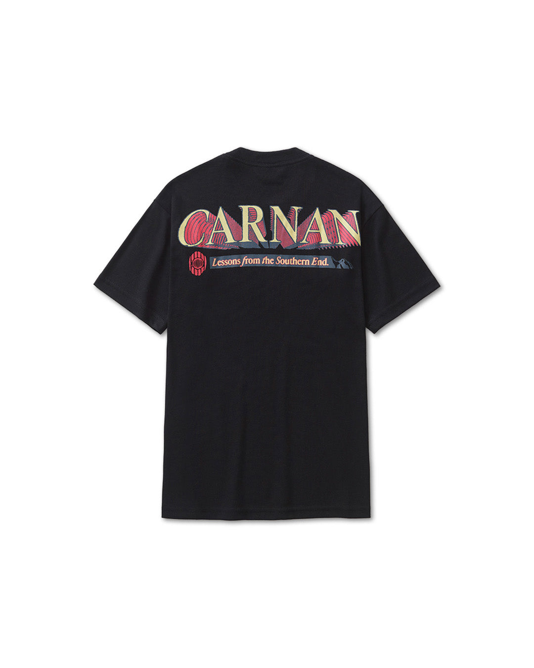 Black 'Lettering' Heavy Tee