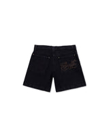 Black 'Walk' Denim Shorts