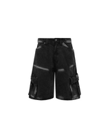 Black War Cargo Shorts