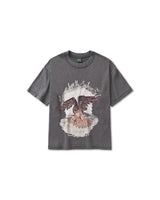 Black Washed 'Falcon' Boxy Tee