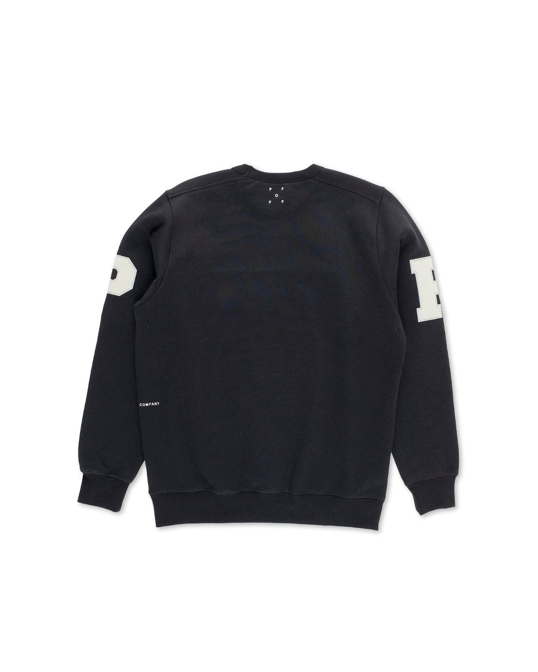 Black 'College' Crewneck