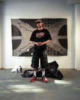 Black War Cargo Shorts