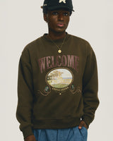 Brown 'Souvenir' Crewneck