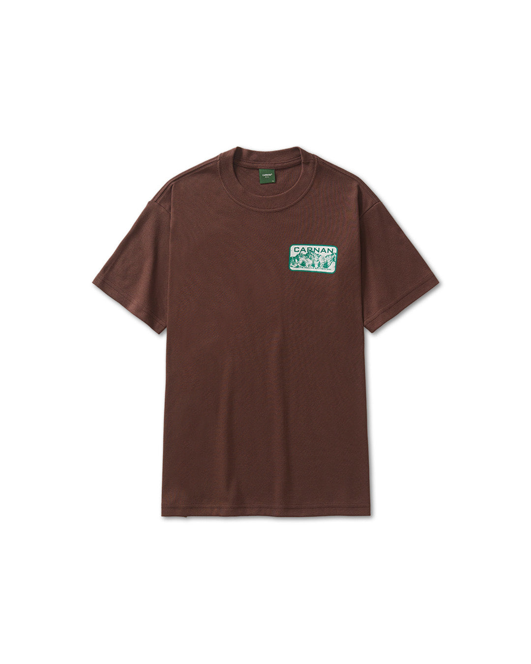 Brown 'Mountain' Heavy Tee