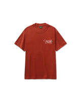 Red Washed 'Fish' Heavy Tee