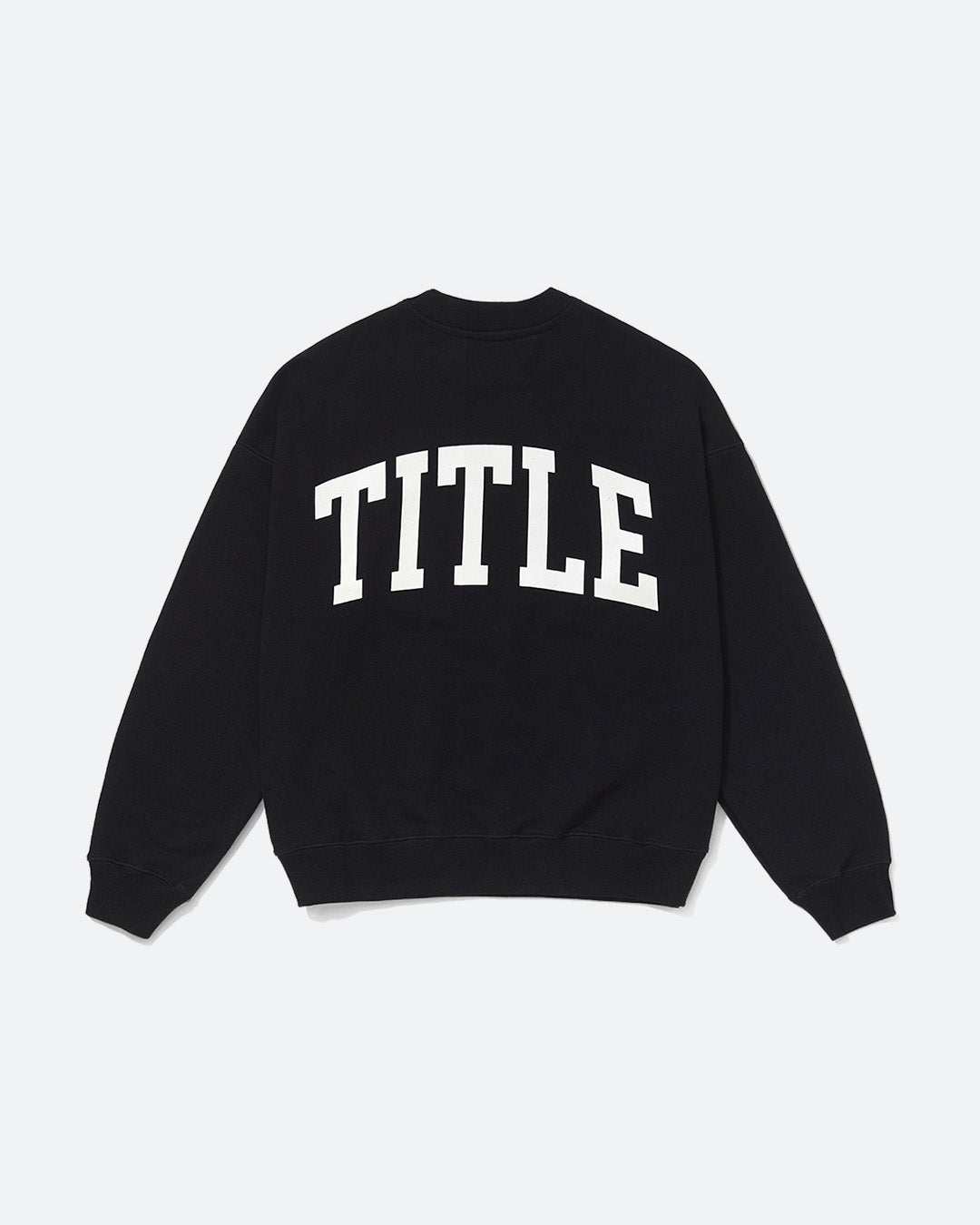 Black College Crewneck