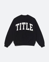 Black College Crewneck