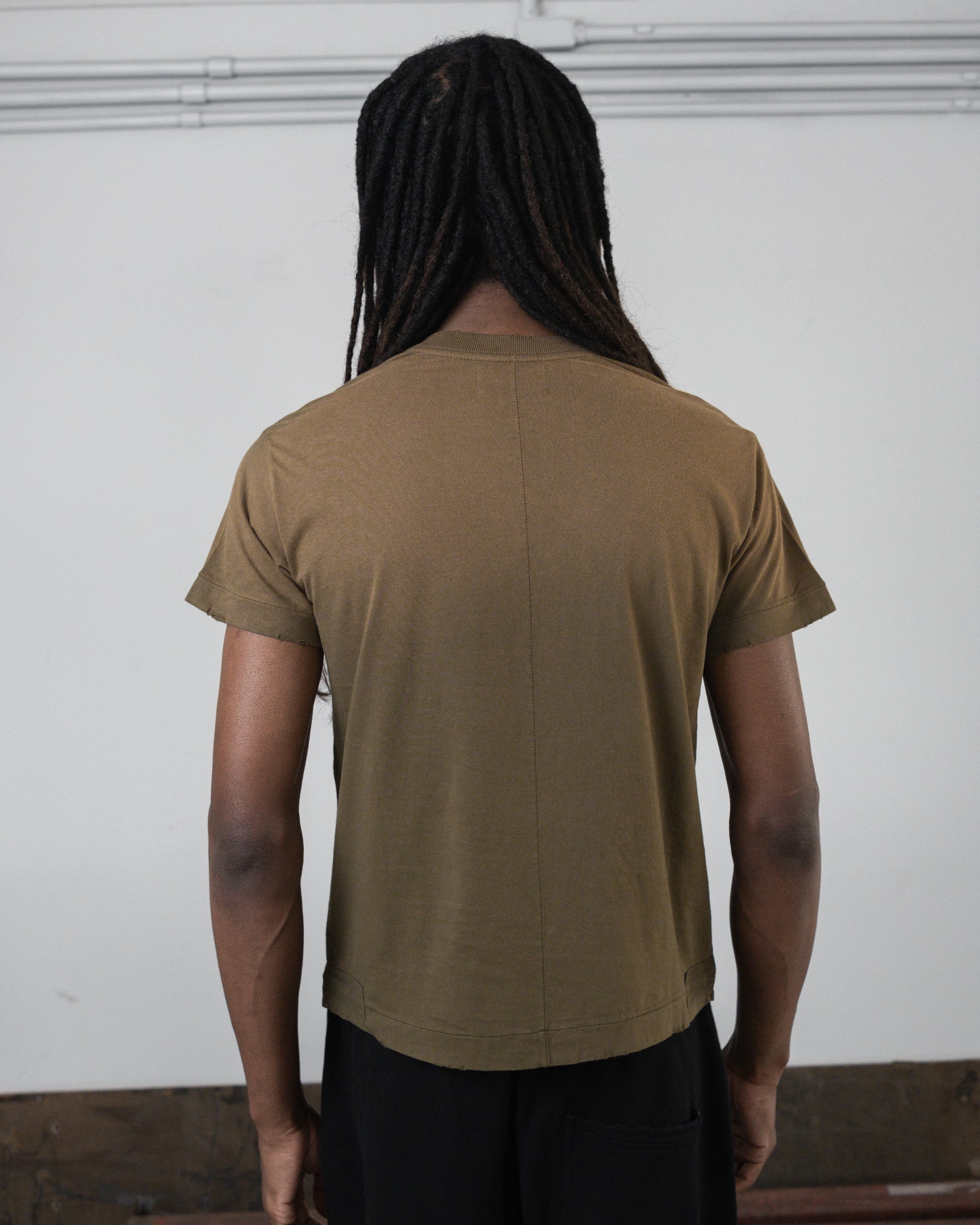 Olive Green 'UNF' Regular Tee