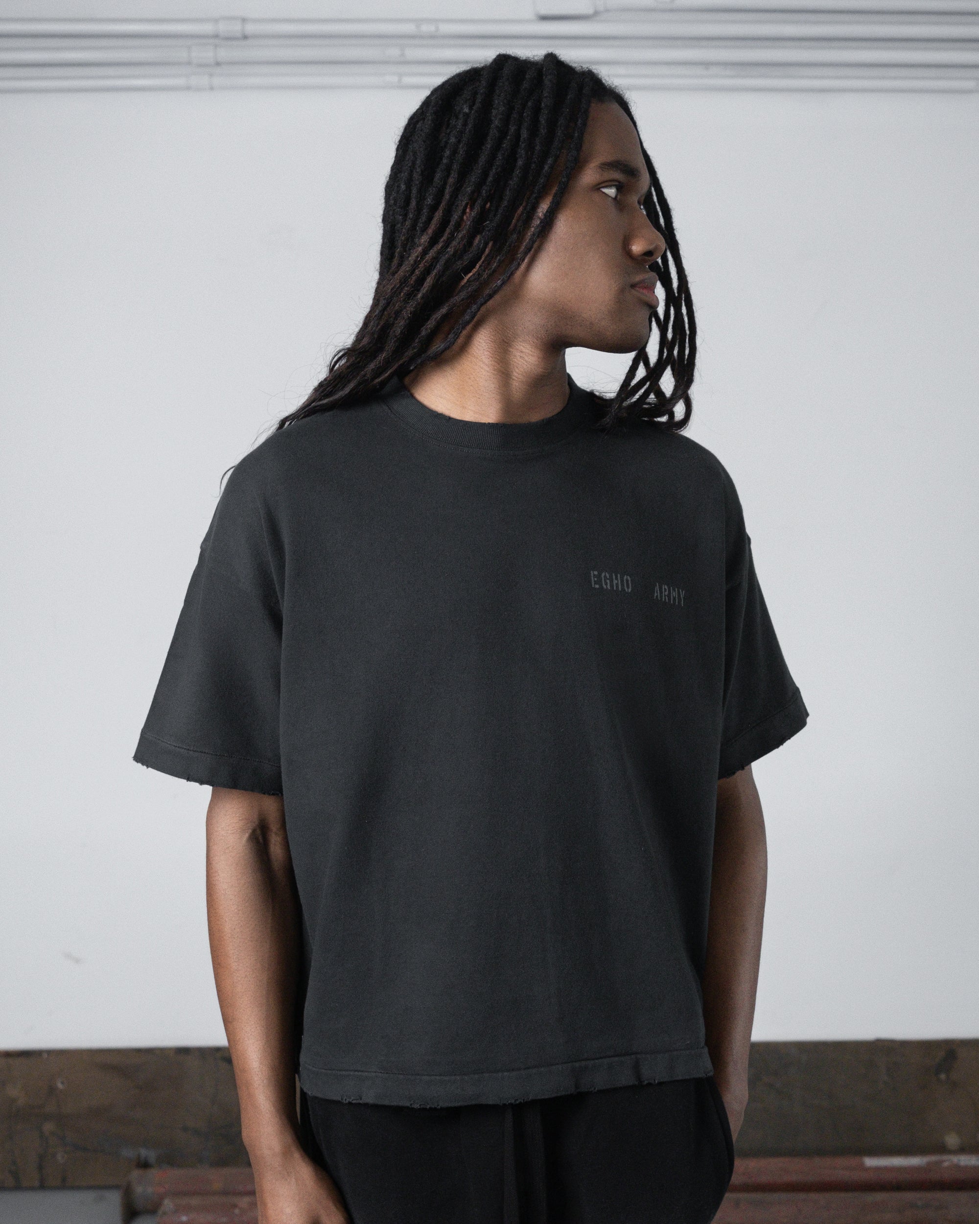 Carbon 'UNF' Boxy Tee