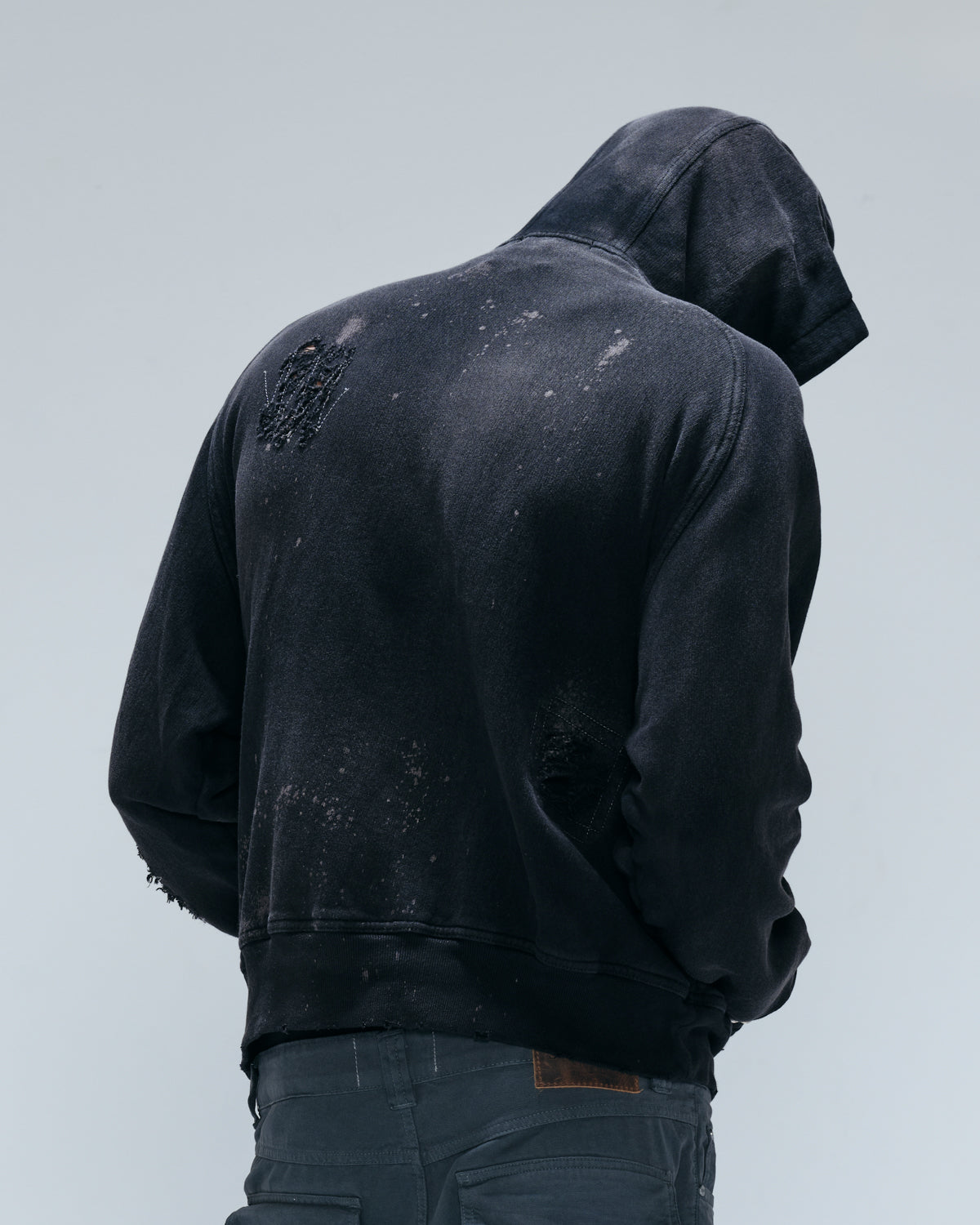 Dirty Black 'Void' Hoodie