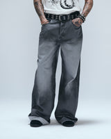 Grey Bone Faded Pants