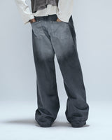 Grey Bone Faded Pants