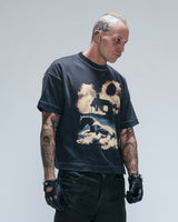 Black Washed 'Wild Horse Prophecy' Boxy Tee