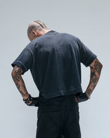 Black Washed 'Wild Horse Prophecy' Boxy Tee