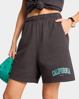 Faded Black California Gym Shorts