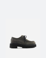Gray Cannadian Moc-Toe Derby