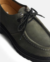 Gray Cannadian Moc-Toe Derby
