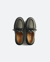 Gray Cannadian Moc-Toe Derby