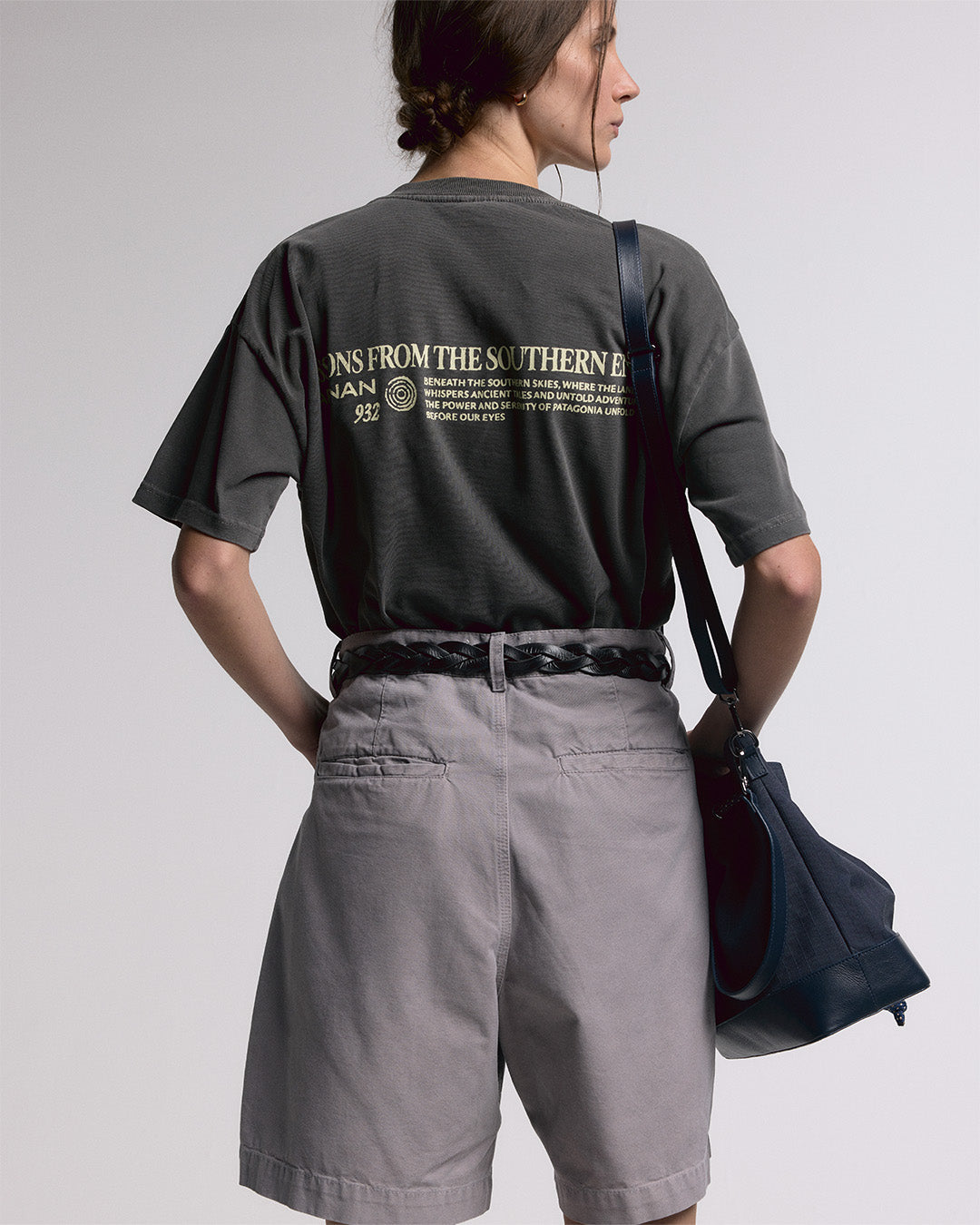 Grey Cargo Shorts