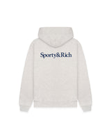 Hearther Grey/Navy 'Dodgers Serif' Hoodie