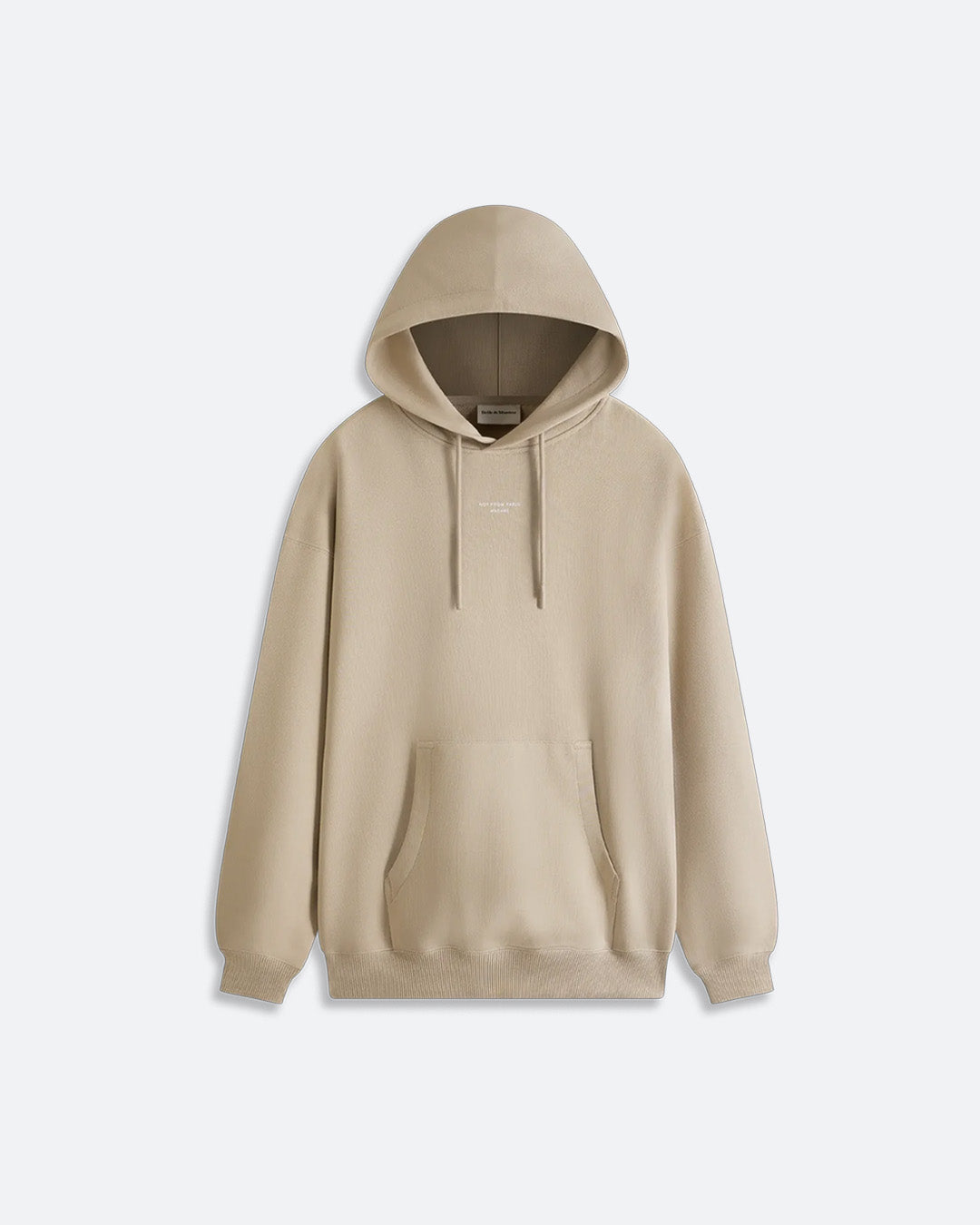 Beige 'Le Hoodie Slogan Classique' Hoodie
