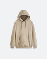 Beige Le Hoodie Slogan Classique