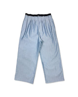Ligth Blue Wide Denim Pants