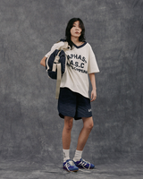 Navy Faded Fitness Shorts