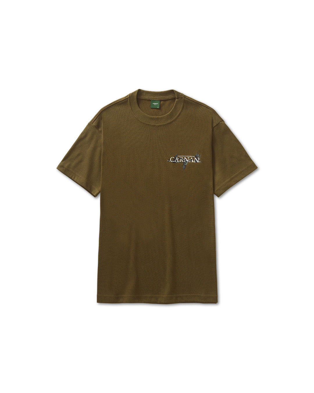Olive 'Ducks' Heavy Tee