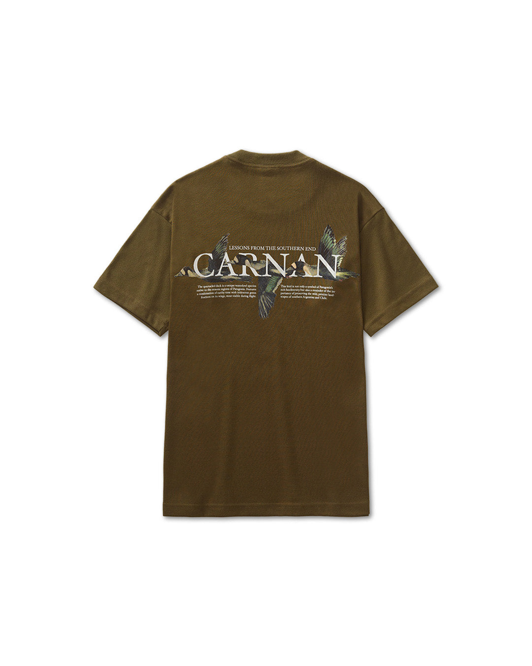 Olive 'Ducks' Heavy Tee