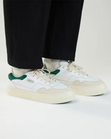 Pearl Leather - White/Green