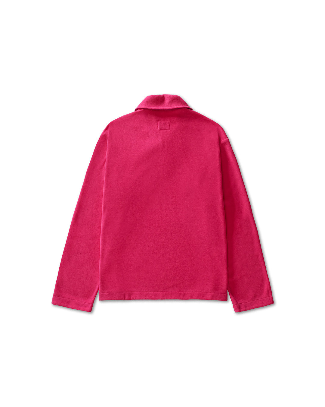 Pink Fleece Rugby Polo