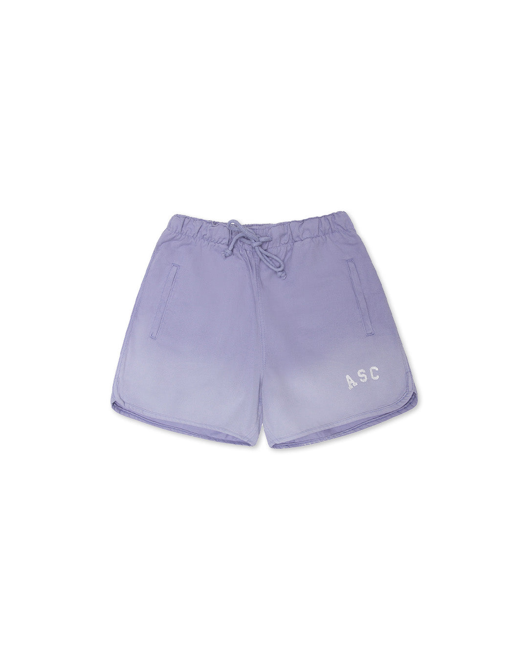 Lavender Washed Fitness Shorts