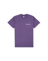 Purple 'Health Is Wealth' Tee