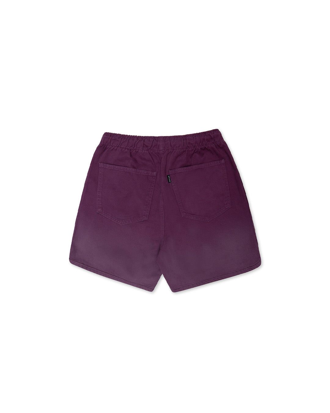 Plum Washed Fitness Shorts