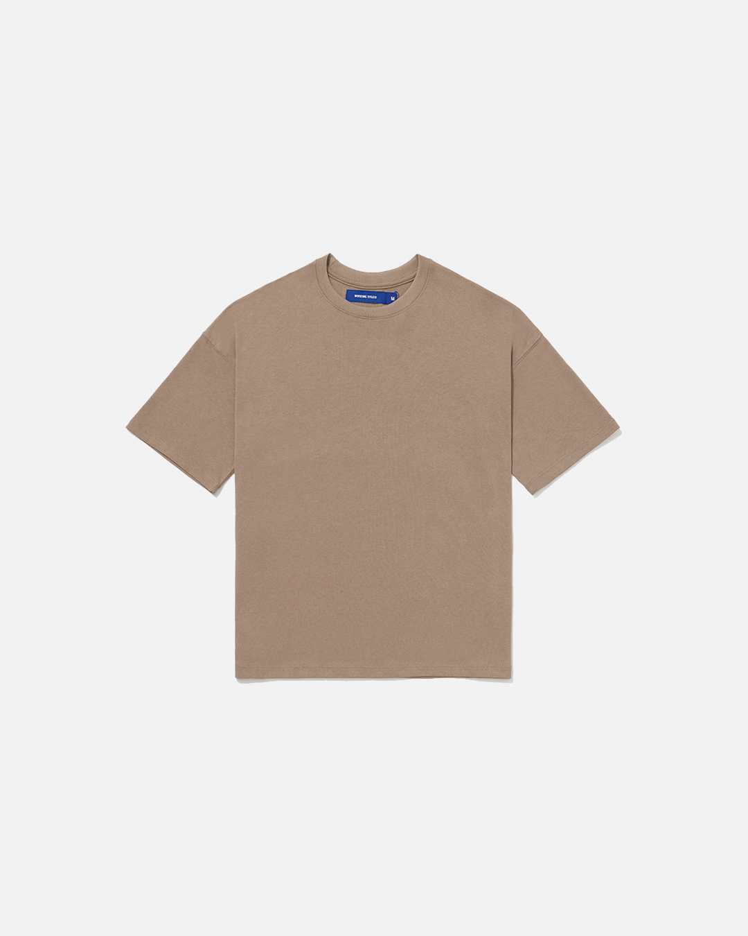 Beige Boxy Tee