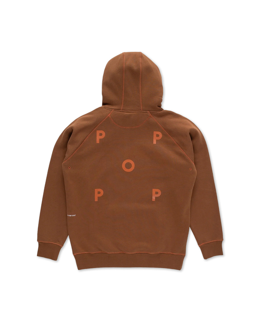 Brown 'Logo' Hoodie