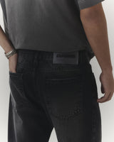 Black Denim Jet Pants