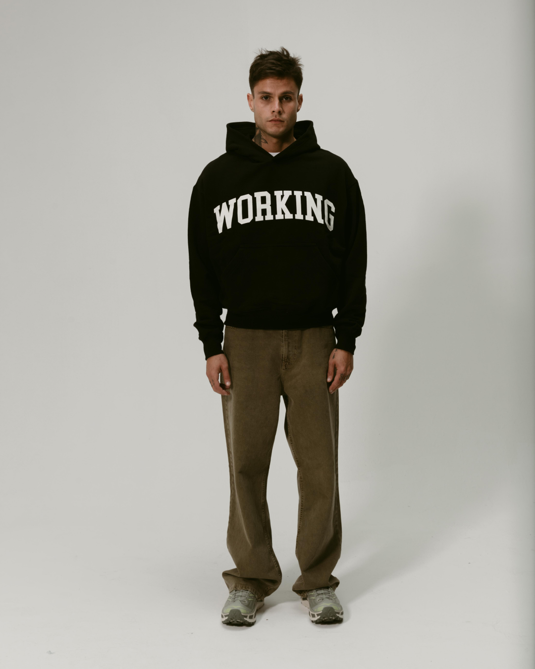Black College Hoodie