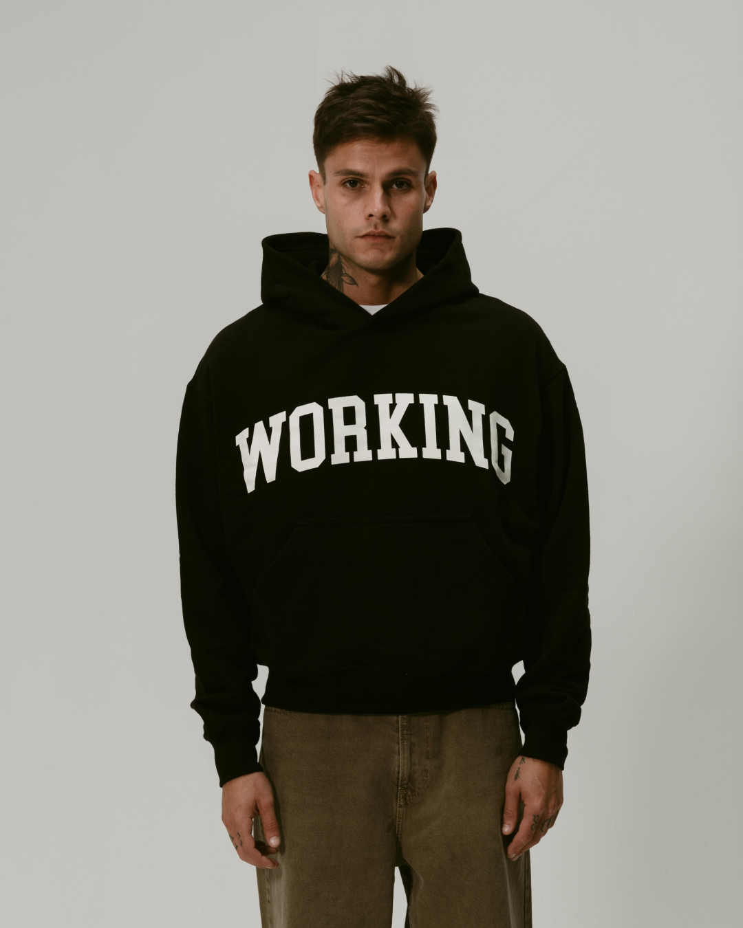 Black College Hoodie