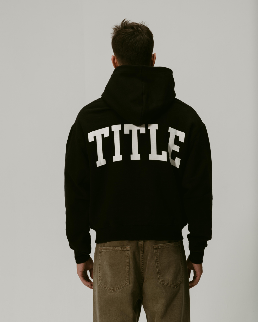 Black College Hoodie