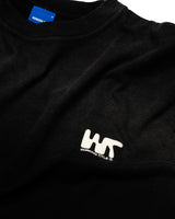 Black Stoned 'WT Tech' Oversized Boxy Tee