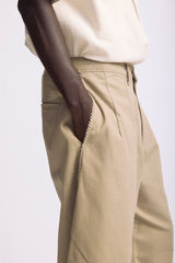 Beige 'Balloon' Pants