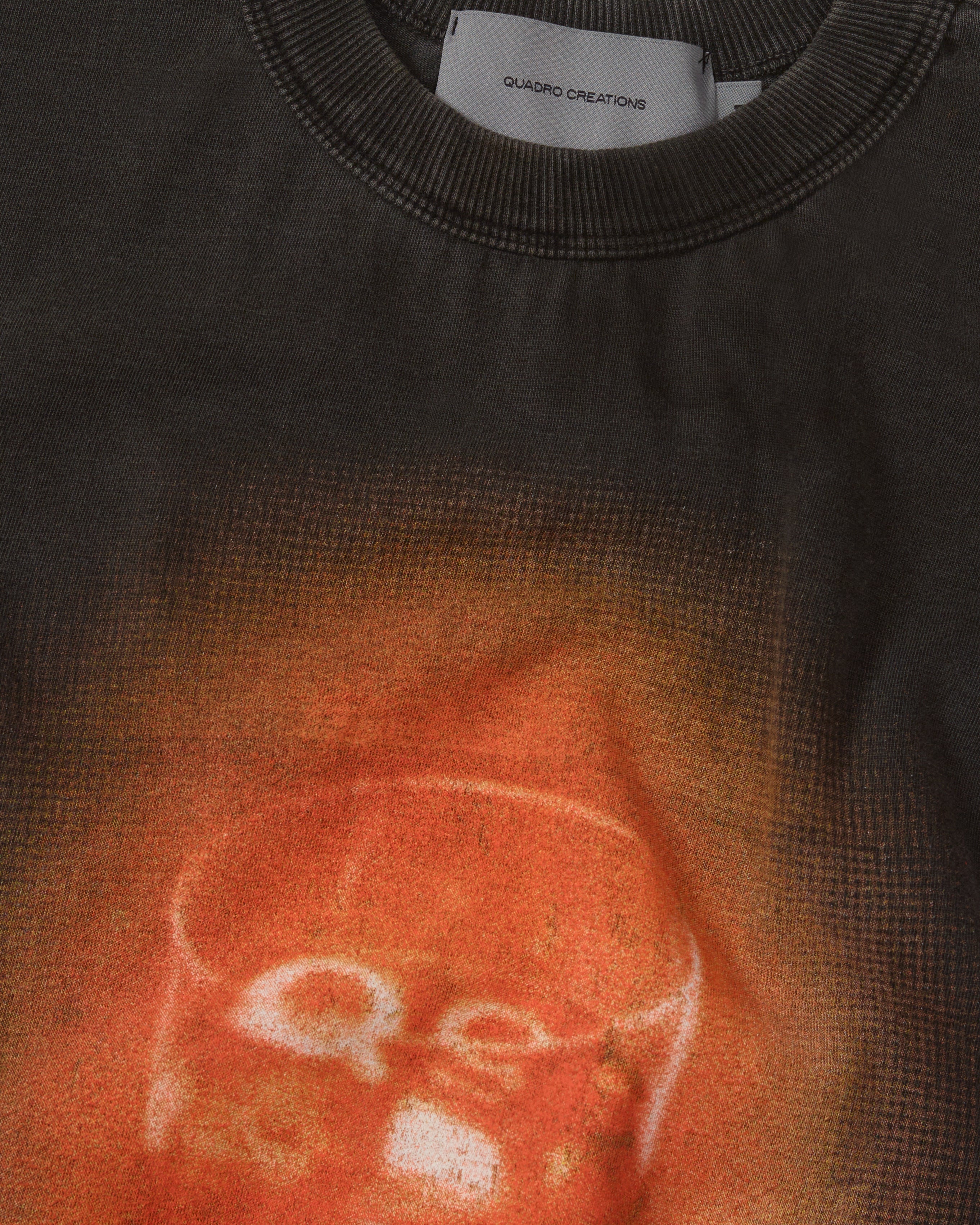 Black Washed 'Negroni' Boxy Tee