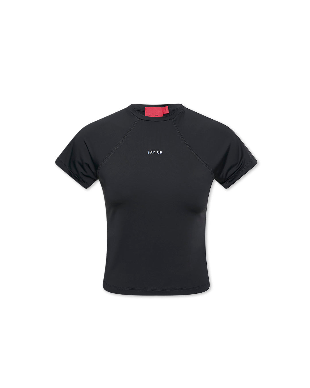 Black Soft Stretch Baby Tee