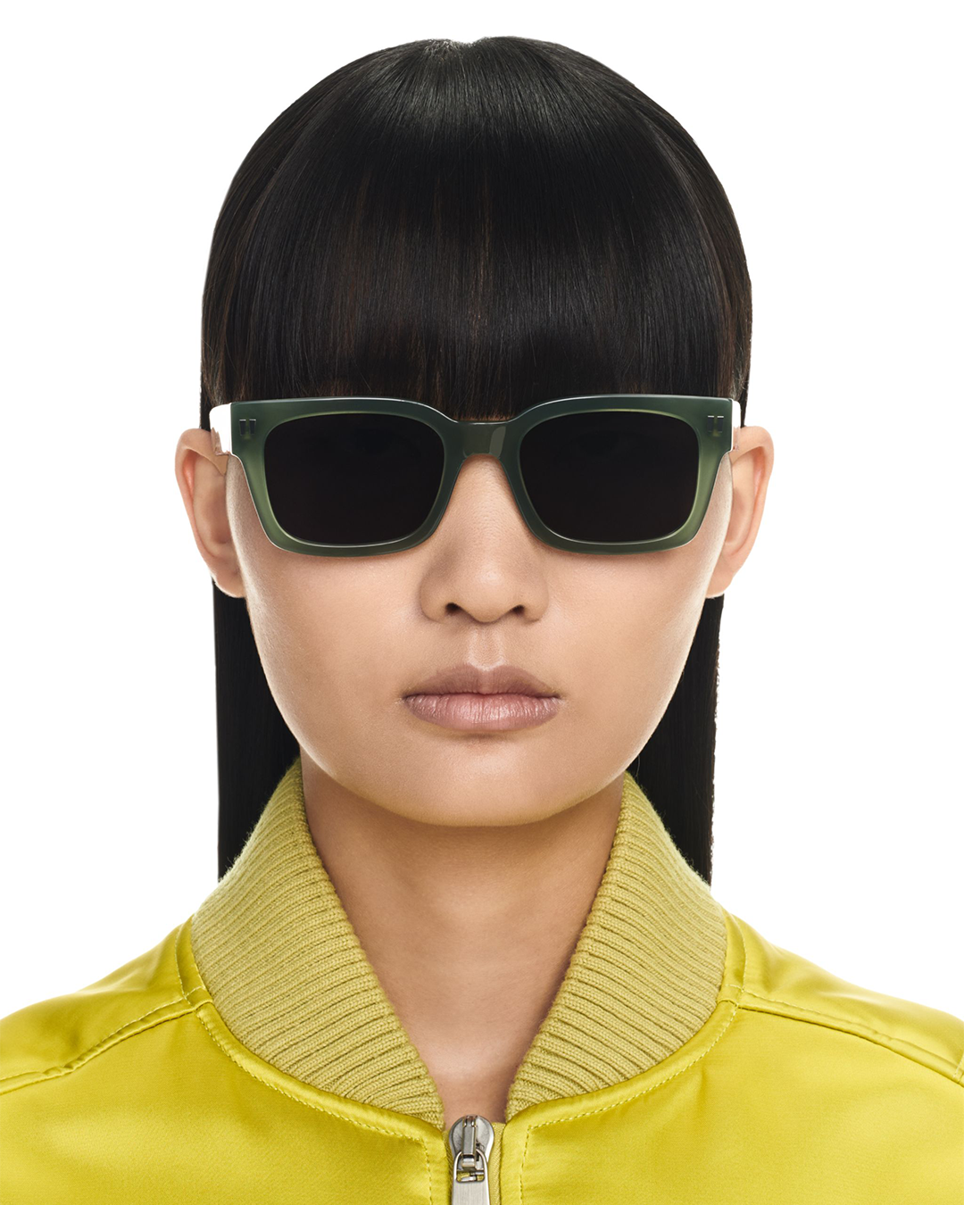 Midland Sunglasses - Sage Green/Dark Grey