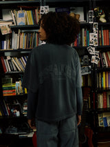 Black Faded 'College' Boxy Tee X DISNEY