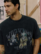Black 'Working Villains' Classic Tee X DISNEY