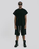 Black Quadrada Tee